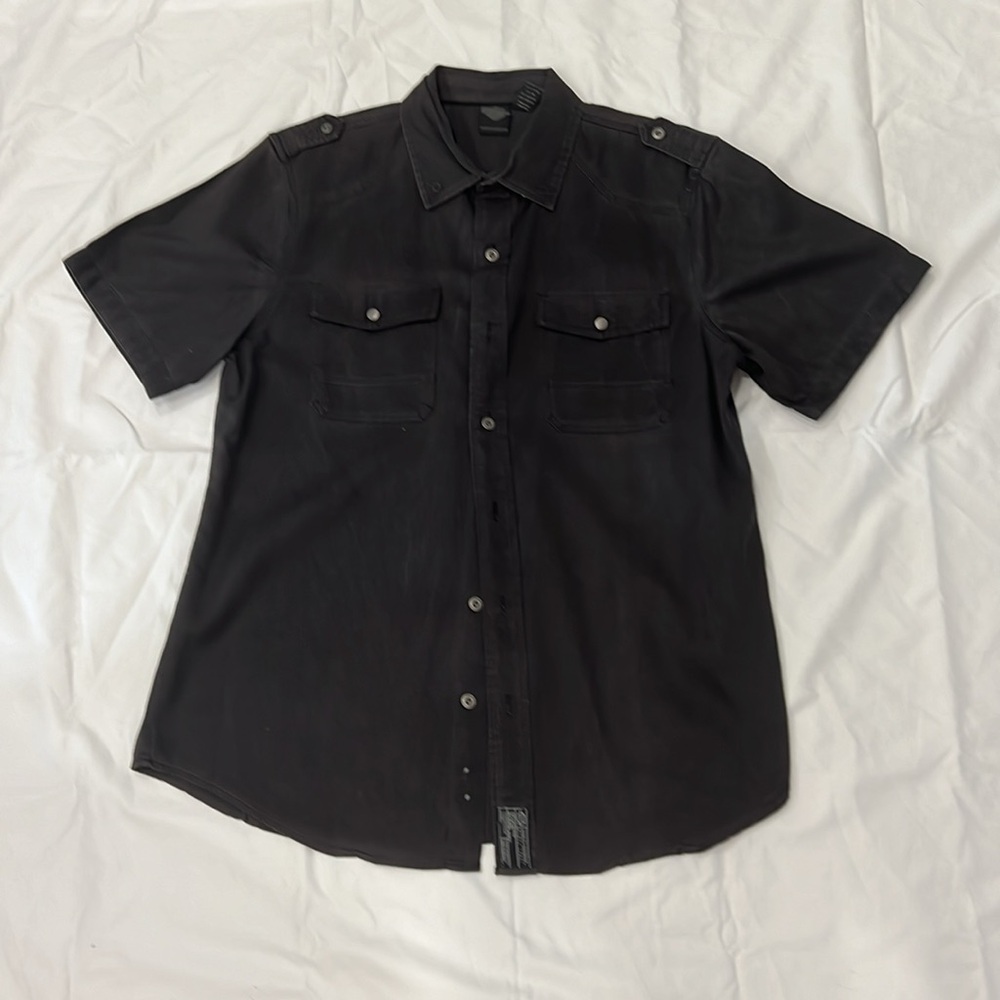 Harley Davidson Button Down Short Sleeve Shirt